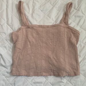 AE pink crop cami